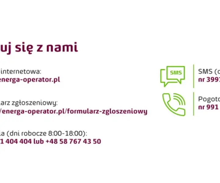 Energa Operator Kalisz - kontakt w sprawie awarii prądu i numer telefonu