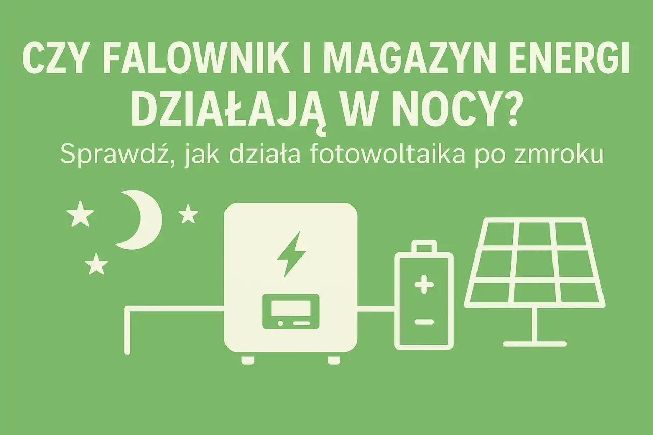 Zdjęcie Fotowoltaika w nocy: Jak działa i czy produkuje prąd po zmroku?